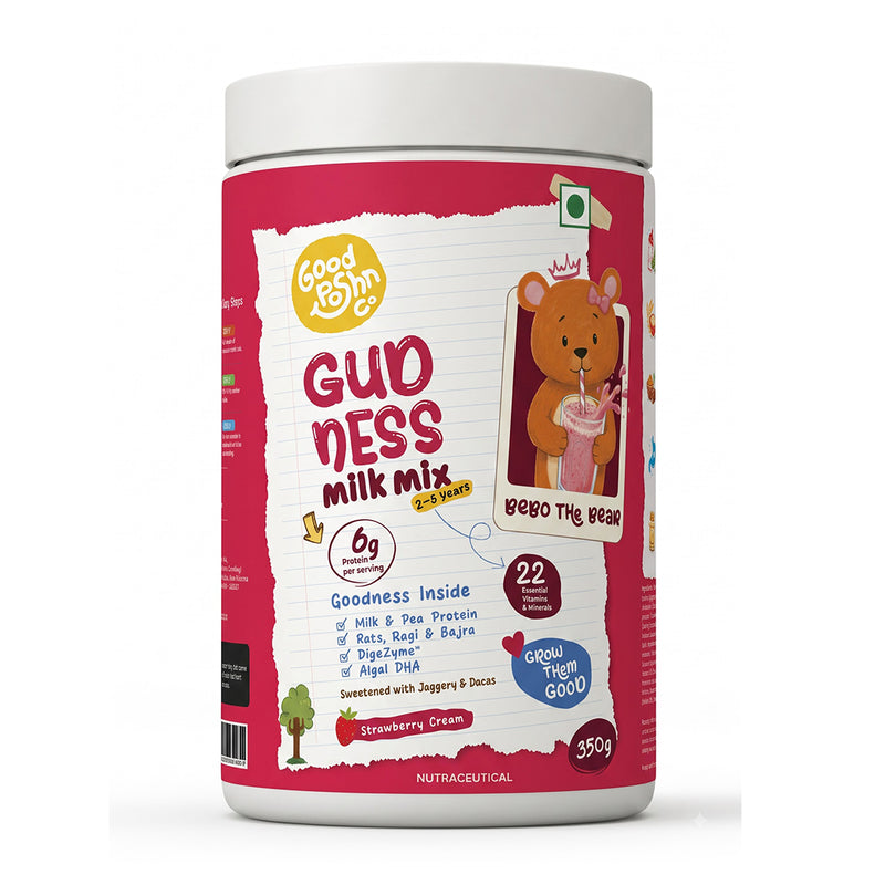 Strawberry Cream— Kids Nutrition Milk Mix, 350g